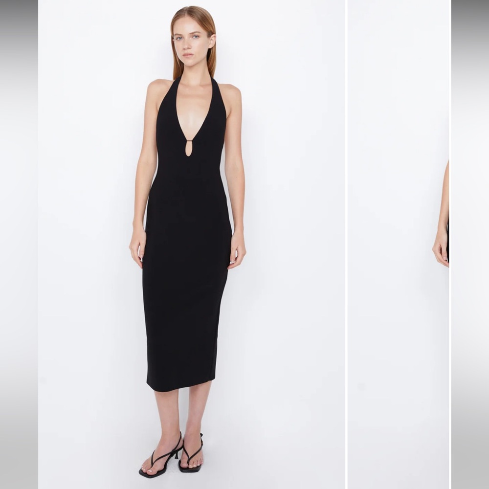 Bec & Bridge Elvia Halter Midi Dress NWT